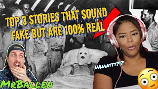 MrBallen -Top 3 stories that sound fake but are 100% real | Part 16 {Reaction} | ImStillAsia
