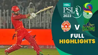 Full Highlights | Islamabad United vs Multan Sultans | Match 24 | HBL PSL 8 | MI2T