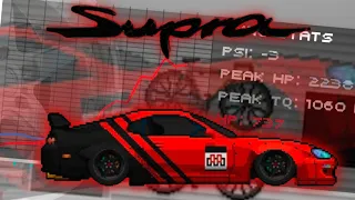 Fastest Supra Build - Supra Mk4 - Pixel Car Racer