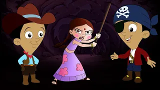 Chutki - Dholu Bholu ki Pirates Duniya | Cartoons for Kids | Funny Kids Videos