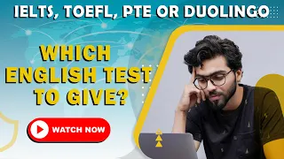 IELTS vs TOEFL vs PTE  vs Duolingo : Which English test to give? 🤔