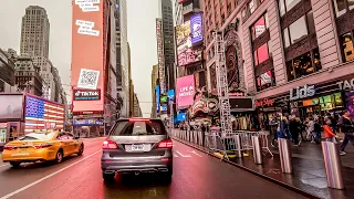 New York City 4K🗽Driving Manhattan West Side🗽Real Streets Of New York