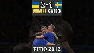 Україна 2-1 Швеція. EURO-2012. Як Шевченко Ібрагімовича перестріляв #shorts #euro2012 #ukraine