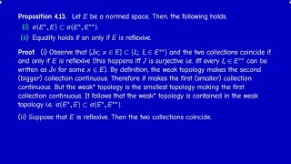 Math400 - Functional Analysis - Section 4.3 - The weak star topology - Part 1