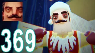 Hello Neighbor - My New Neighbor Santa Act 2 fence hole Hello Neighbor Gameplay Walkthrough Part 369