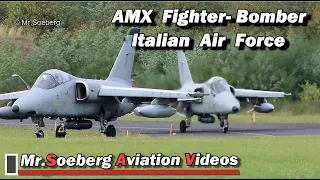 FIGHTER-BOMBER AMX International, Italian AF at Norvenich