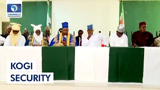 Kogi Security: Gov. Bello Meets Trad. Rulers, Council Chairman Over Insecurity