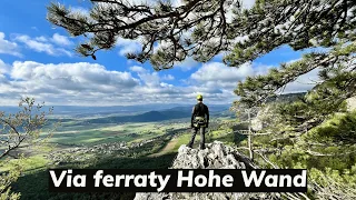 Austria: Via ferraty Hohe Wand | 4K