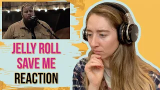 Voice Teacher Reacts Jelly Roll Save Me- First time Jelly Roll reaction!!!!