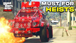 Best Vehicles For HEISTS in GTA Online! (Useful Vehicles To Use in Heist Missions)