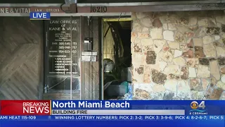Overnight Fire At North Miami Beach Building