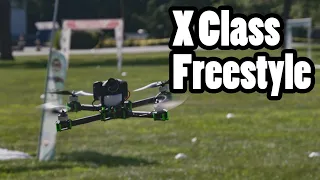 Freestyle Flying with a Giant Mega Drone