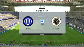 FIFA 22: Inter vs Spezia - Serie A - Full Match