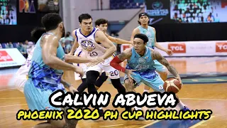 Calvin Abueva PHOENIX 2020 PH CUP Highlights