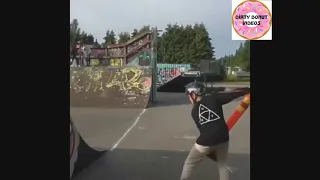 SCOOTER KIDS GETTING OWNED IN SKATE PARKS #9