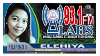 FILIPINO 9 - ELEHIYA