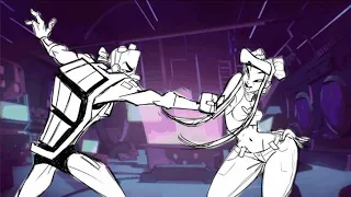 [rottmnt fan animation] let's groove tonight!