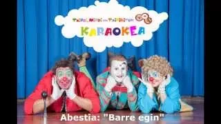 Karaokea - abestia:  Barre egin