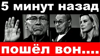 5 минут назад / "пошёл вон"- жена Кончаловского шокировала своим поступком