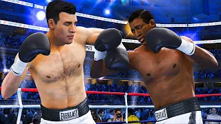 Rocky Marciano vs Sugar Ray Robinson Full Fight - Fight Night Champion Simulation