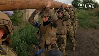 🔥Як українські жінки тренувалися у Запоріжжі для того, щоб відправитися на фронт | Новини.LIVE