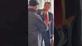 Bill Dennis gets confronted by two citizens after his outbursts