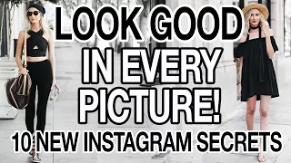 HOW TO LOOK GOOD IN EVERY PICTURE | 10 NEW INSTAGRAM SECRETS!