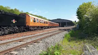 #65894 J27 at Pickering carriage sheds