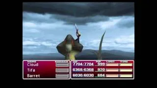 Final Fantasy VII - All Cloud's Limit Breaks