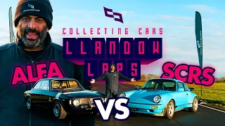 Alfaholics GTA-R vs Tuthill Porsche 911 SCRS: Grudge Match | Chris Harris Presents Llandow Laps