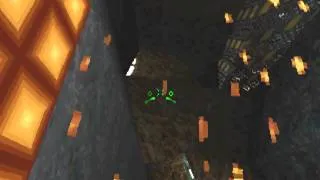 Descent II, Level 7, insane difficulty, cold start, no death, full rescue, 164HP at exit