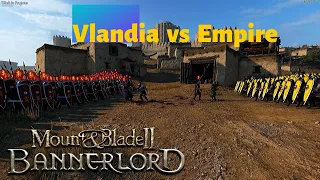 Mount and Blade II Bannerlord : Multiple troops Battle Vlandia vs Empire
