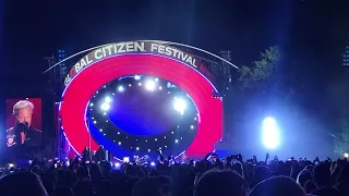 Enter Sandman - Metallica - Global Citizen Festival 2022 at Central Park