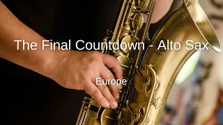 Europe - The Final Countdown - Alto Sax Sheet Music