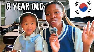 Am I SMARTER than my 6 yr old SISTER in KOREAN? | 한국어 🇰🇷