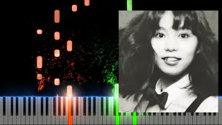 Mariya Takeuchi Plastic Love 竹内 まりや  Piano Cover Midi tutorial Sheet app  Karaoke