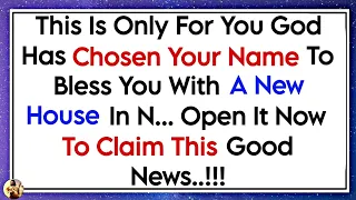 This Is Only For YouGod Has Chosen Your Name To Bless You With House.. ✝️ Jesus Says 💌 #jesusmessage