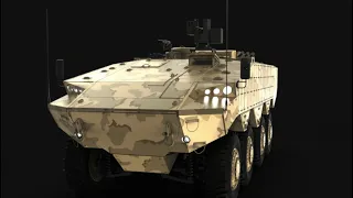 EITAN 8x8 TANK 3D.