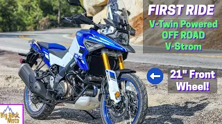 The 2023 Suzuki V-Strom 1050DE Is a Big, Feature-Laden, Off-Road Capable ADV