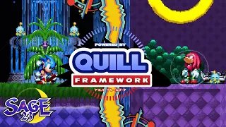 Sonic: Quill Framework (SAGE '23) ✪ Walkthrough ft. All Characters (1080p/60fps)