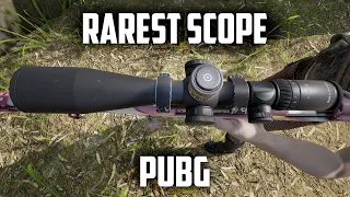Rarest Sniper Scope in PUBG