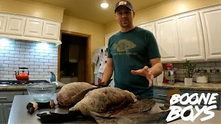 Goose Hunting Catch and Cook - How to Clean Geese