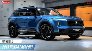 2025 Honda Passport Unveiled - comfort on the road and off-road capability!