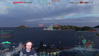 SECONDARY POWER - World of Warships - Trenlass #shorts