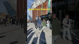 Spurs Fans Prematch | Tottenham Hotspur v Arsenal #spurs #tottenhamhotspur #tottenham #arsenal