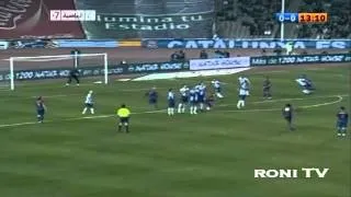 ronaldinho vs Espanyol 2007