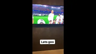 Jesse Lingard's reaction to Manchester United's win over PSG