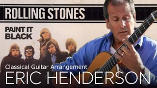 How to Play 'Paint It, Black' by The Rolling Stones - For Classical Guitar With Eric Henderson