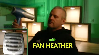 #621, Come relax with this HAIR DRYER and FAN HEATHER sound