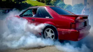 FOX BODY BURNOUT (Last day of High school!)